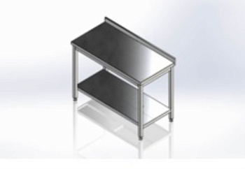 СТОЛ 1 ПОЛКА CE-TC140X70SD